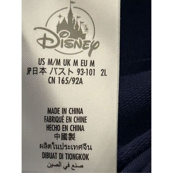 Disney Princess and the Frog Tiana Cowl neck Tunic Shirt Purple Oversized M - Picture 9 of 11